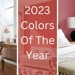 Colors of the year 2023