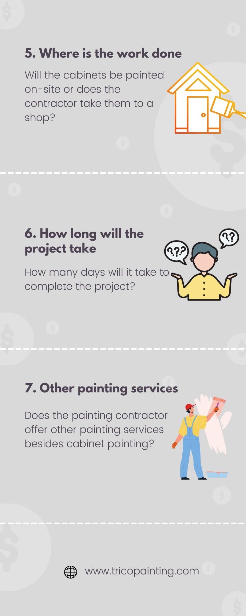 7 Questions  to ask a cabinet painter in Folsom Ca