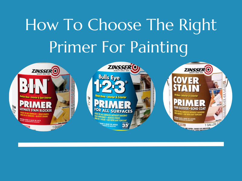 Choosing a Paint Primer